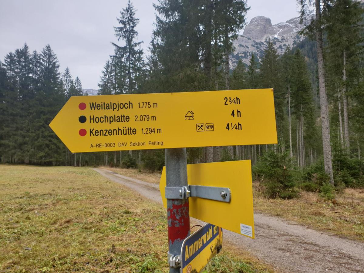 Ammerwald Alm Plansee Exteriör bild